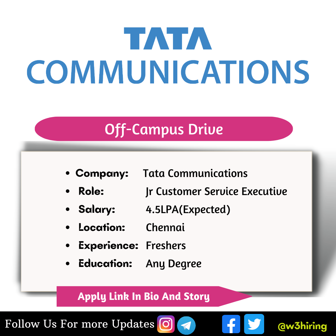 tata-communications-recruitment-2023-hiring-jr-customer-service