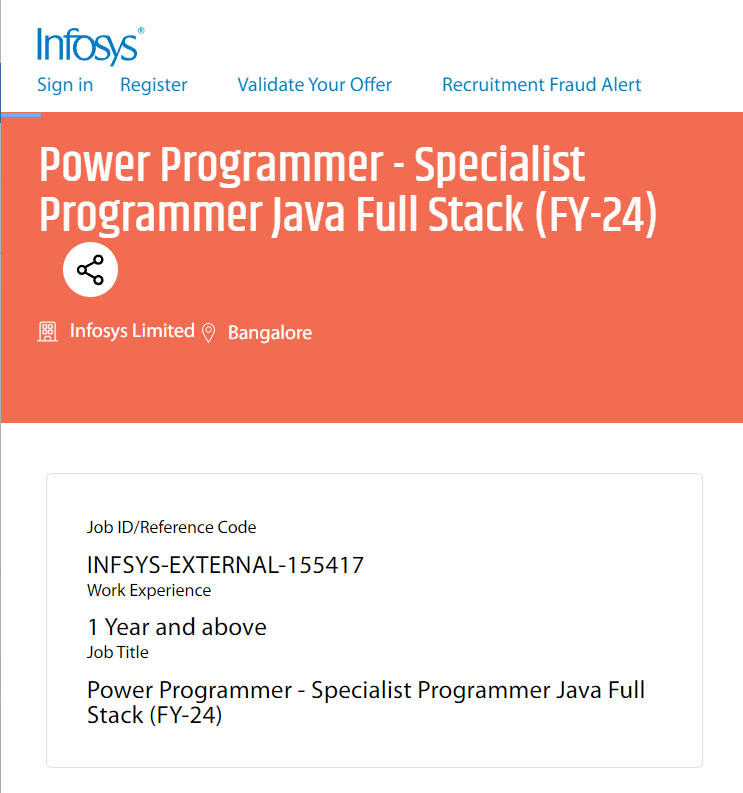 Infosys Recruitment 2023-Hiring Power Programmer -| Bachelor&rsquo;s 