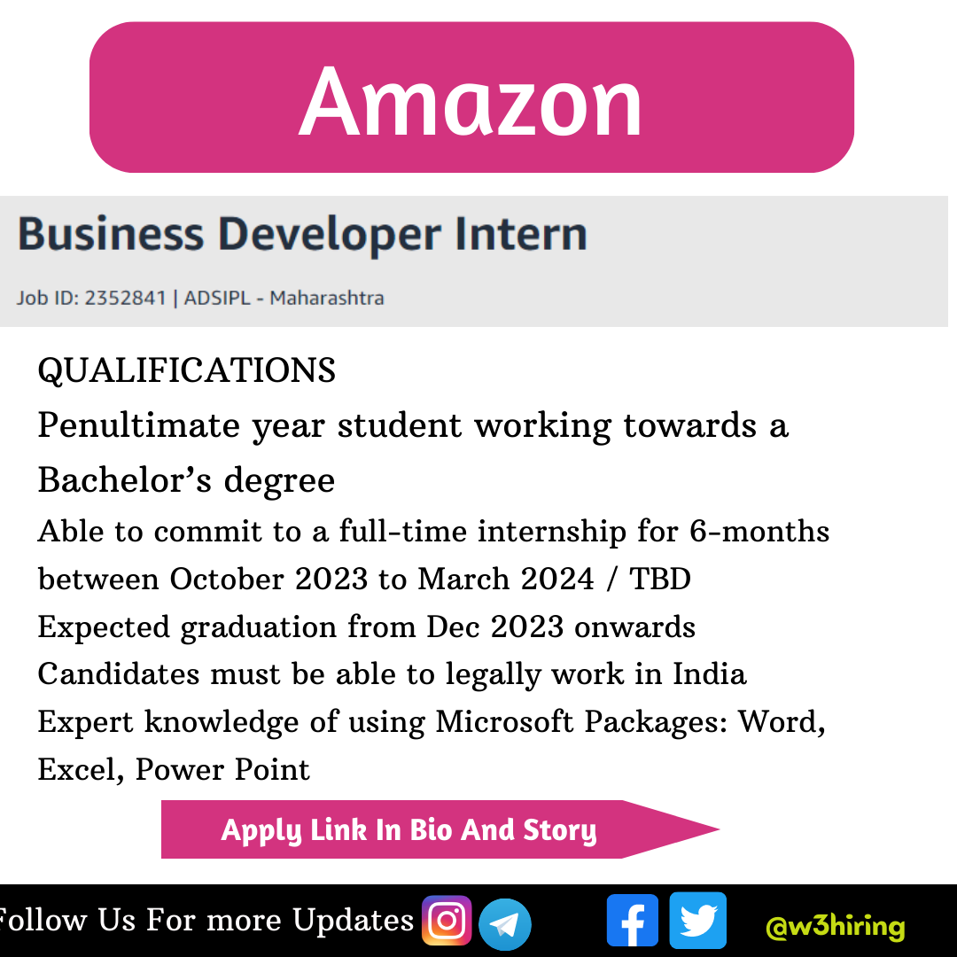 amazon-recruitment-2023-hiring-business-developer-intern-any-graduate