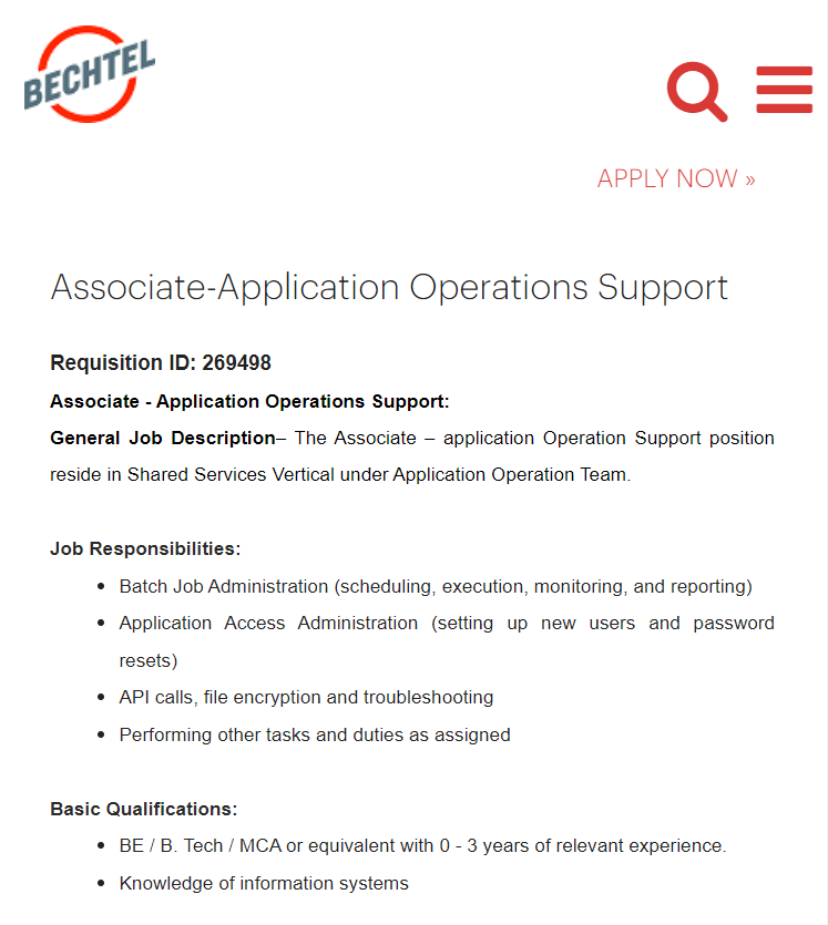 bechetel mass hiring 2023