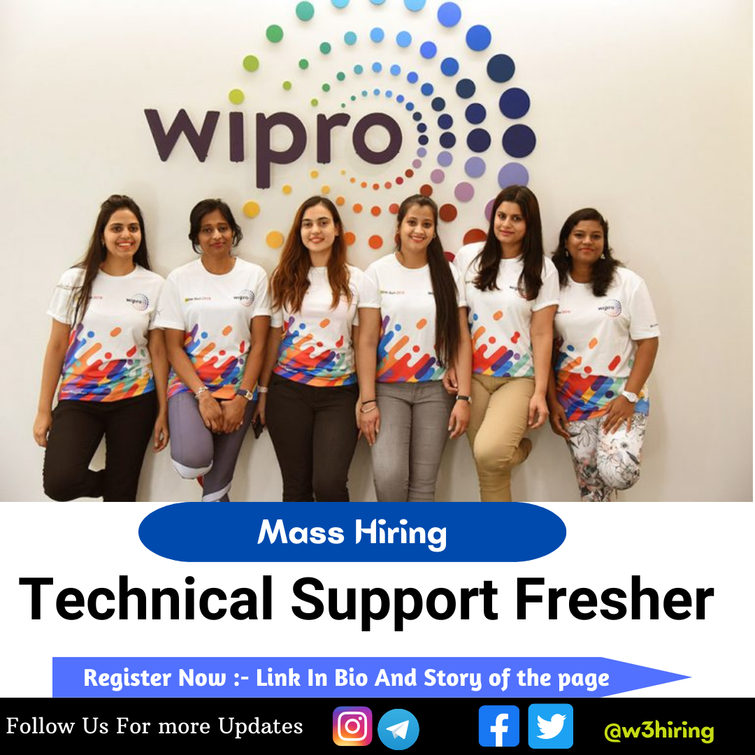 Wipro Recruitment 2023-Hiring Technical Support Fresher -| B.E/B.Tech ...