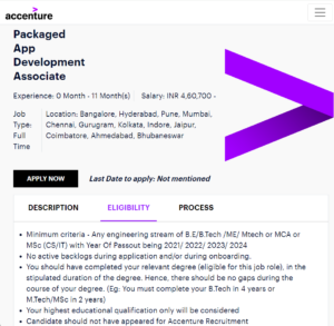 Accenture Mass Hiring 2024